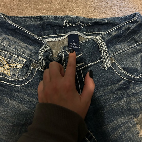 Amethyst capri jean, size 1 - Picture 2 of 3